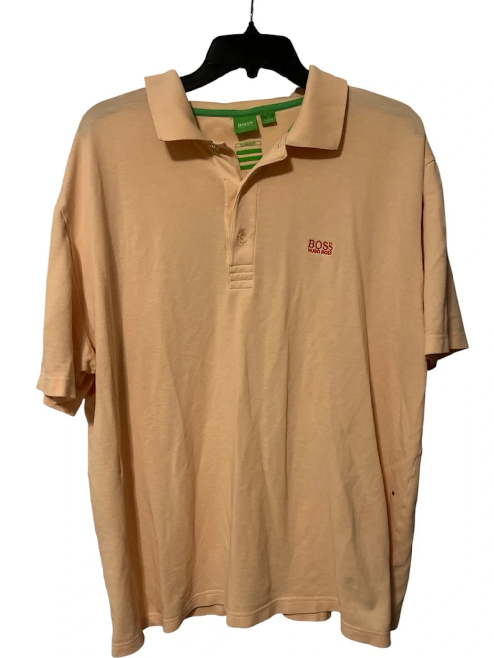 Men’s Hugo Boss Peach Colored Polo